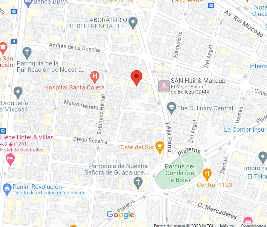 Calle Salome Piña 57, San José Insurgentes, Benito Juárez, 03900 Ciudad de México, CDMX