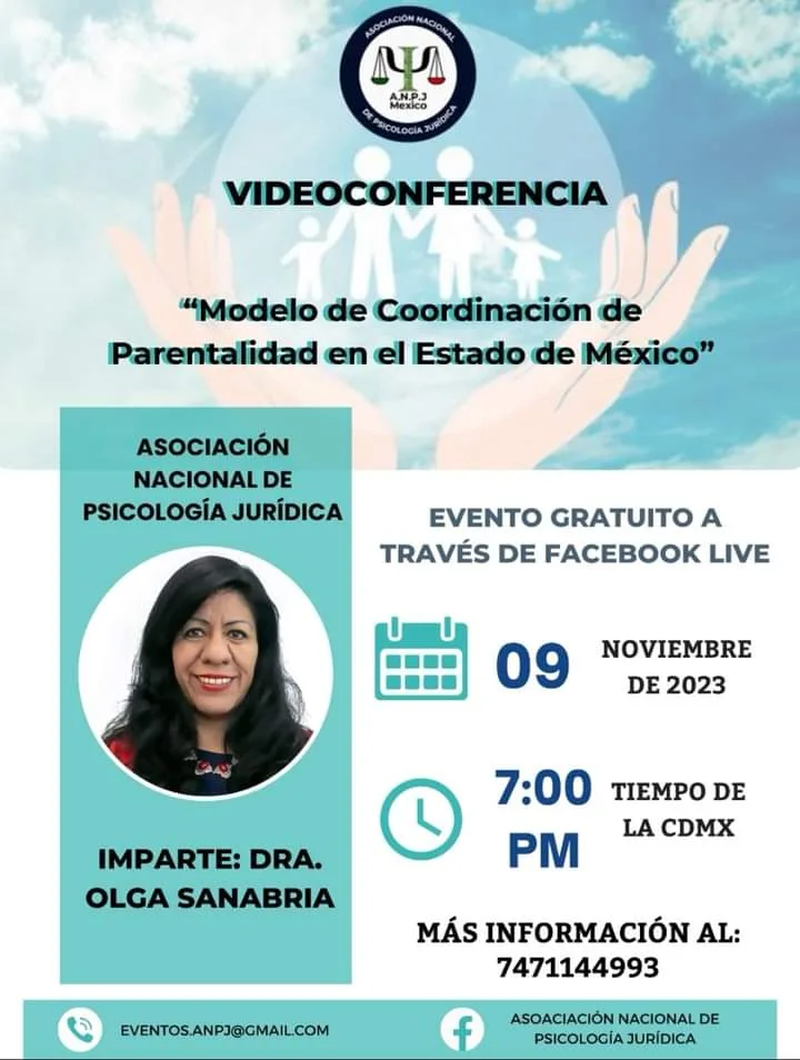 Videoconferencia El modelo de Coordinación de Parentalidad en el estado de México
