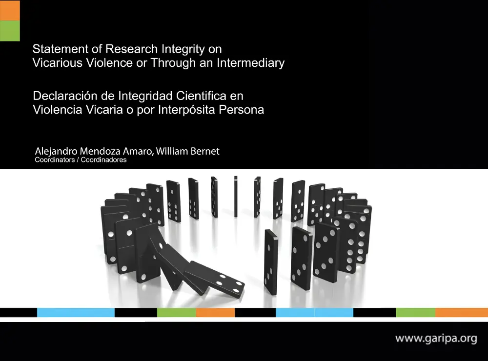 DECLARACION DE INTEGRIDAD CIENTIFICA EN VIOLENCIA VICARIA O POR LA INTERPOSITA PERSONA